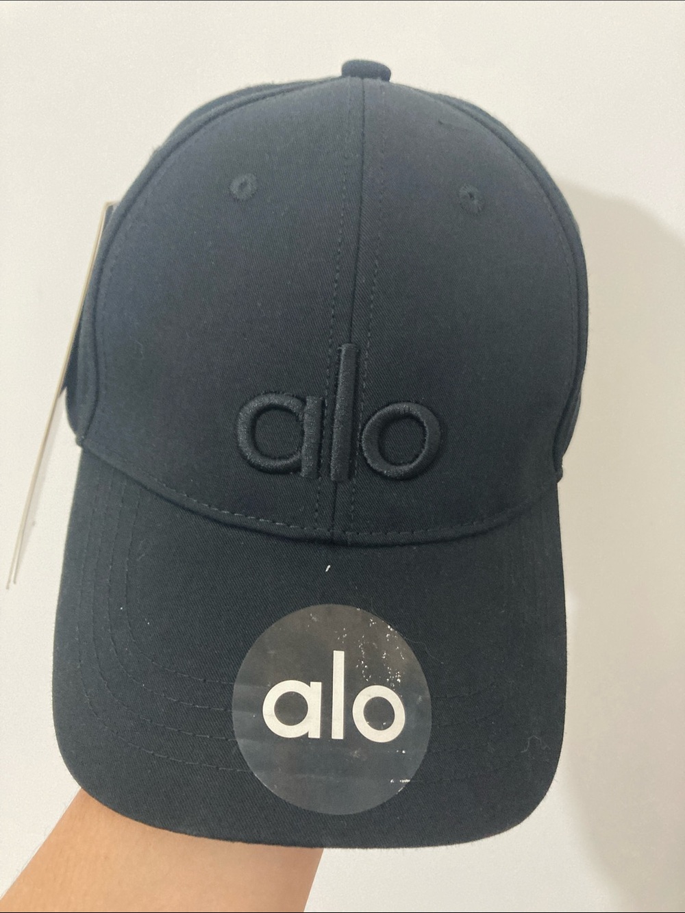 alo Logo Black Baseball Cap